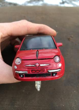 Мышь Click Car Mouse машина проводная Fiat 500 New красная под...
