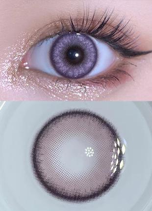 Кольорові контактні лінзи Рожеві