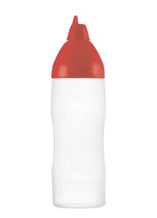 Бутылка для соуса 350 мл красная Araven