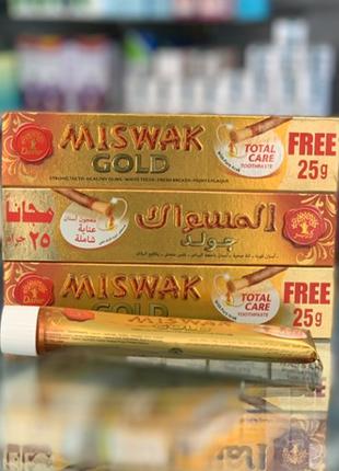 Miswak Gold Зубная паста Мисвак Голд с экстрактом Арака 75 г