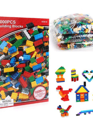 1000 блоков для конструктора Лего Lego