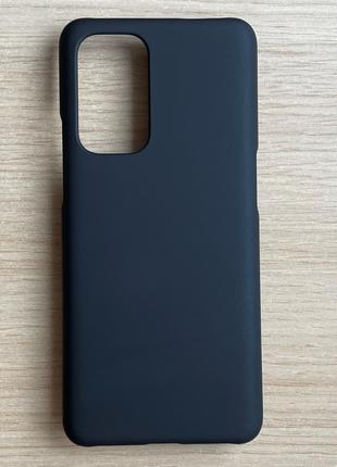 OnePlus 9 чехол противоударный чёрный матовый пластик
