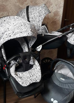 Коляска ANEX SPORT в комплекте с автокреслом TUTIS