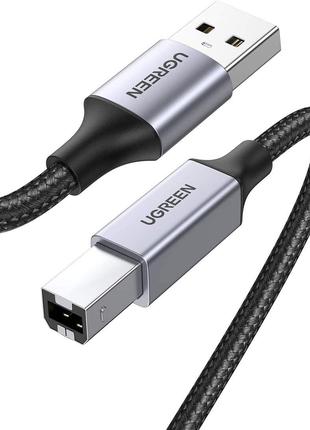 Кабель Ugreen USB 2.0 to USB type B USB Printer Cable для прин...