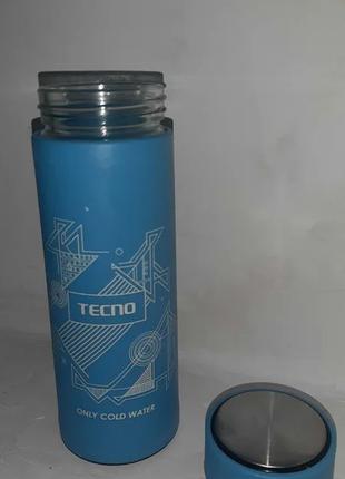 Стеклянный стакан кружка для холодной воды Tecno