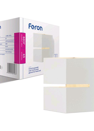 Настінний накладний світильник Feron AL8000 білий
