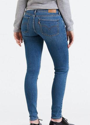 Оригинальные джинсы levis 710 super skinny