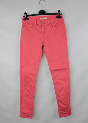 Стильные яркие джинсы levi's 710 super skinny jeans