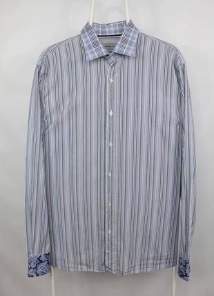 Шикарная оригинальная рубашка etro stripped multicolor shirt
