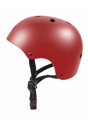 Защитный шлем Helmet T-005 Red S для катания на роликовых конь...
