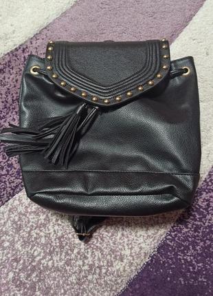 Lc waikiki рюкзак жіночий чорний кожзам