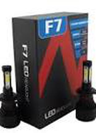 Светодиодные LED лампы F7 H11 для автомобиля | автолампы F7 6500K
