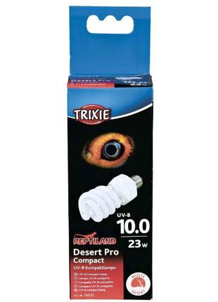 Лампа компакт с лучами УФ-В Trixie DesertPro Compact 10.0 для ...