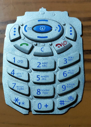 Клавиатура для телефона Samsung T100-руск/резинка