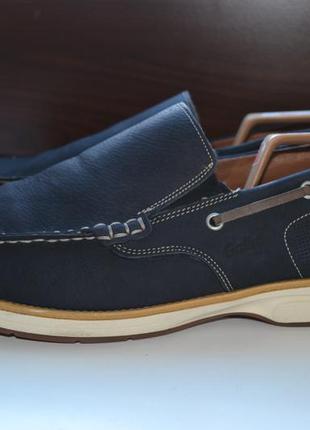 Gallus 46р ботинки полуботинки кожаные мокасины туфли