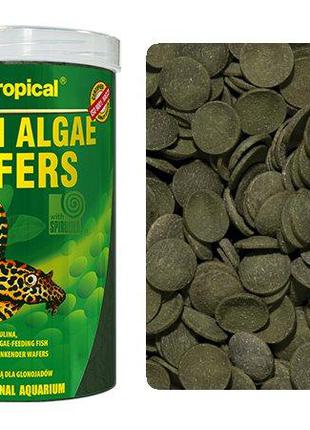 Корм для рыб Tropical Green Algae Wafers 100 грамм РАЗВЕС