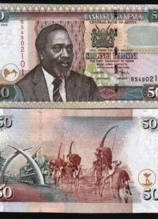 Кения 50 шиллингов 2010 UNC №39