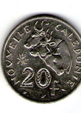 НОВАЯ КАЛЕДОНИЯ 20 франков 1986 год №35