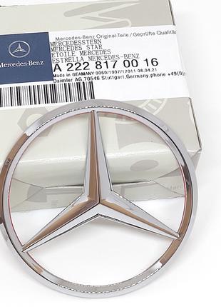 Эмблема Mercedes-Benz A2228170016 Для S (W222, V222, X222)