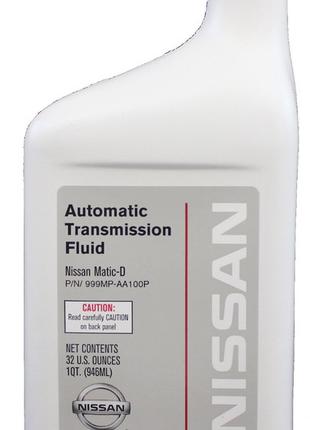 Nissan Matic Fluid - D (США),0.946L,999MP-AA100P