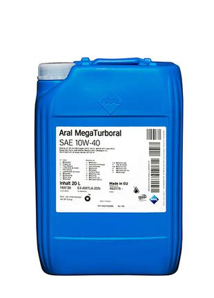 Aral MegaTurboral 10W-40, 20 L, 1554EF