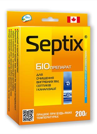 Bio Septix для очистки выгребных ям, септиков и канализации, 200г