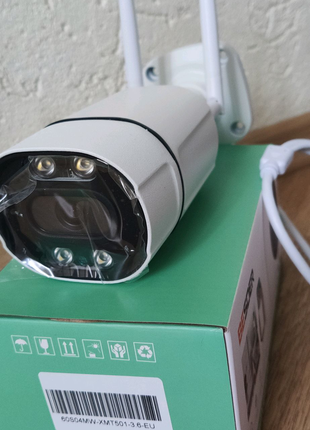 5МП уличная камера видеонаблюдения цветное ночное видение слот sd