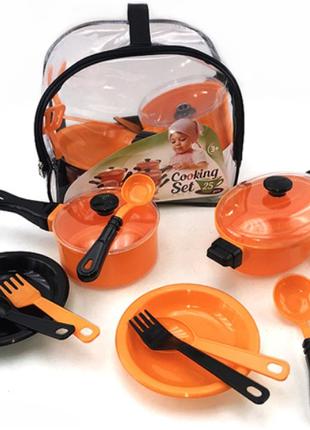 Детский игрушечный набор посуды "Cooking Set" (25 предметов) Ю...