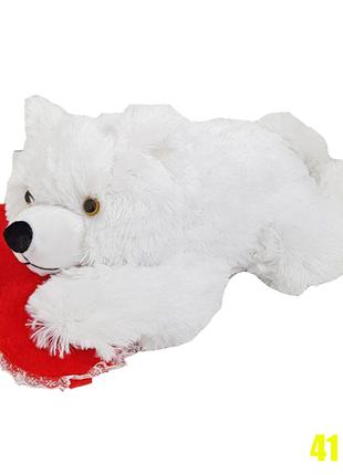 Мягкая игрушка плюшевый Медведь Соня с сердцем 41 см Плюшевый ...