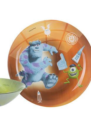 Набор детский Luminarc Disney Monsters, 3 предмета