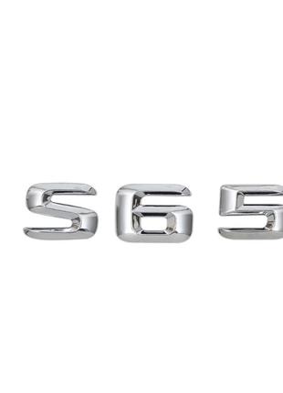Шильдик Напис Багажника Mercedes Benz S65