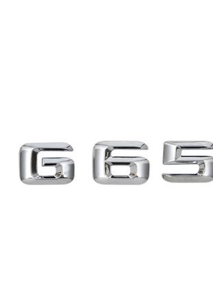 Шильдик Напис Багажника Mercedes Benz G65