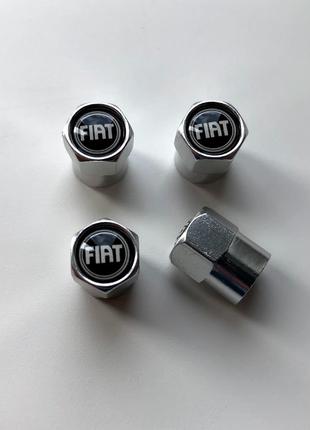 Колпачки На Ниппеля Золотник С Логотипом Fiat