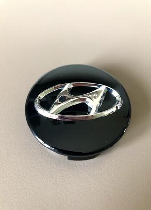 Колпачки Для Дисков Hyundai 61mm Черные