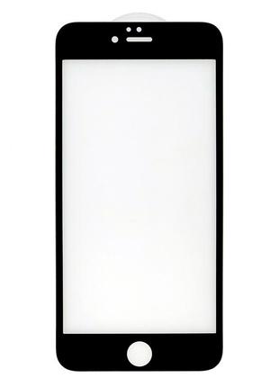 Защитное 5d стекло iphone 6  чёрное premium tempered glass