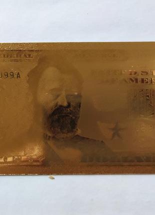Сувенирная банкнота 50 долларов сша