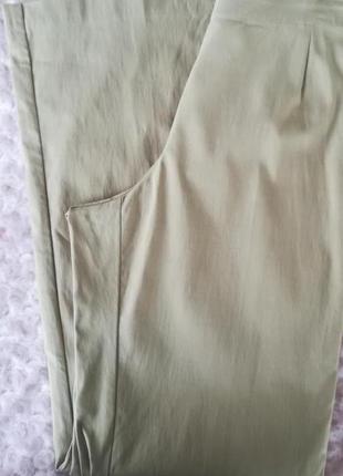 Широкі штани з поясом на резинці з вмістом 70 % віскози