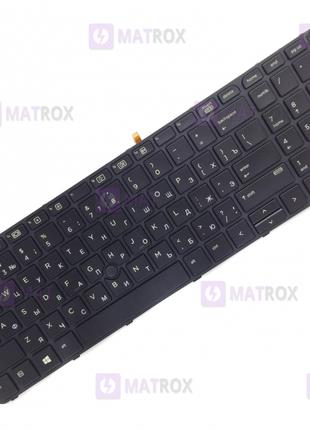 Клавиатура для ноутбука HP ProBook 650 G2 series, ru, black