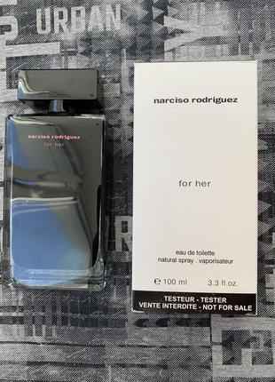 Narciso rodriguez for her tester 100 ml.