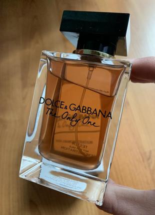 Женские духи dolce & gabbana the only one tester 100 ml.