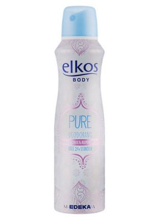 Дезодорант для женщин Elkos Body Deodorant Pure 200 мл