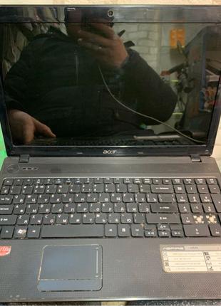 Ноутбук Acer Aspire 5253 P5WE6 під ремонт або на запчастини
