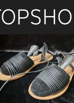 Кожаные сандалии Topshop p 39(38) Индия