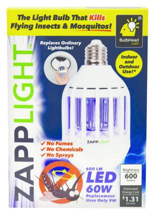 Светодиодная лампа от комаров ZAPP LIGHT LED LAMP