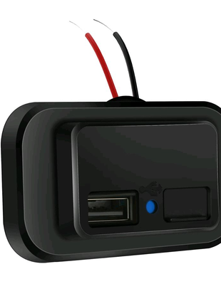 Авто USB врізний 12-24v
