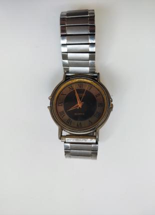 Наручний годинник кварц Seiko Quartz ремінець гумка japan 9348492