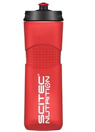 Спортивная бутылка для воды scitec nutrition bike bottle red (...