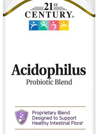 21st Century Acidophilus Probiotic Blend 150 капсул (4384304138)