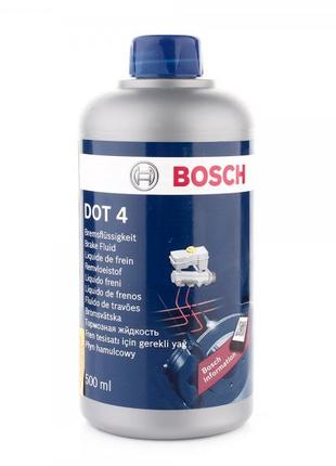 Жидкость тормозная DOT4 HP 0,5л Bosch