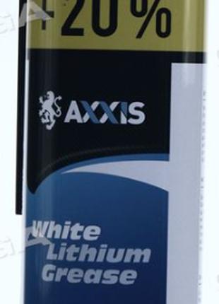 Смазка-спрей белая литиевая (носик) +20 500мл AXXIS